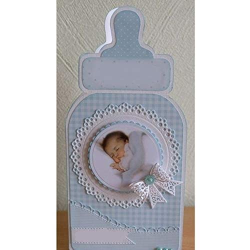 Vvs SFS2019FL8J9HAX17Q2NIWD Metal Die Cuts Set Include 4 Different Patterns Round Lace Flower Border Cutting Dies Cut Stencils thumb #4