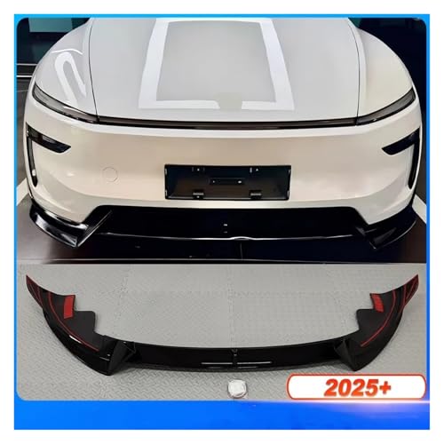 Spoiler avant Tesla Model Y Juniper 2025 lèvre de pare-chocs diffuseur ABS