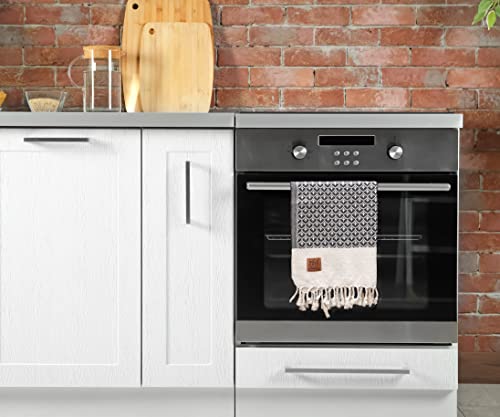 Helen Original Turkish Hand Towels By Gold Case - Set Of 4-20X40 100% Cotton Decorative Towel - Bathroom And Kitchen Peshtemal For Hand, Face, Hair, Spa, Yoga, Gym, Tea And Dishcloth, Aqua #TOP5