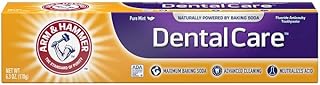 Arm & Hammer Dental Care Fluoride Toothpaste, Advance Cleaning, Maximum Strength, Fresh Mint 6.3 oz (178 g) (Pack of 3) - ...