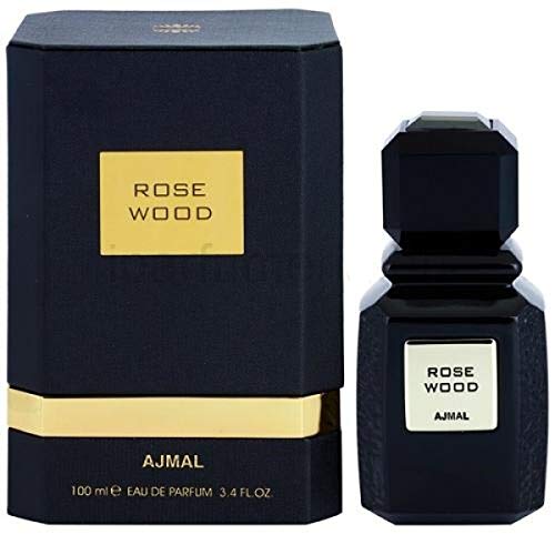Ajmal Rose Wood for Unisex Eau de Parfum Spray, 3.4 Ounce