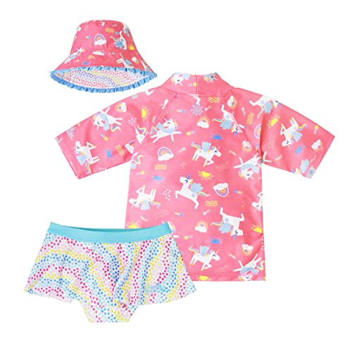 Image of UV SKINZ UPF 50+ Girls' 3-Piece Swim Set