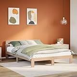 Photo Gallery vidaxl letto senza materasso 140x200 cm in legno massello di pino, telaio letto, letto, giroletto, mobili per camera da letto, base letto Photo Gallery vidaxl letto senza materasso 140x200 cm in legno massello di pino, telaio letto, letto, giroletto, mobili per camera da letto, base letto