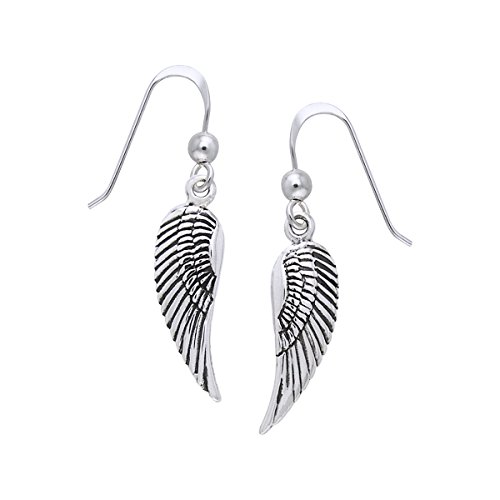 Jewelry Trends Guardian Angel Wings Sterling Silver Dangle Earrings Religious Jewelry #TOP16