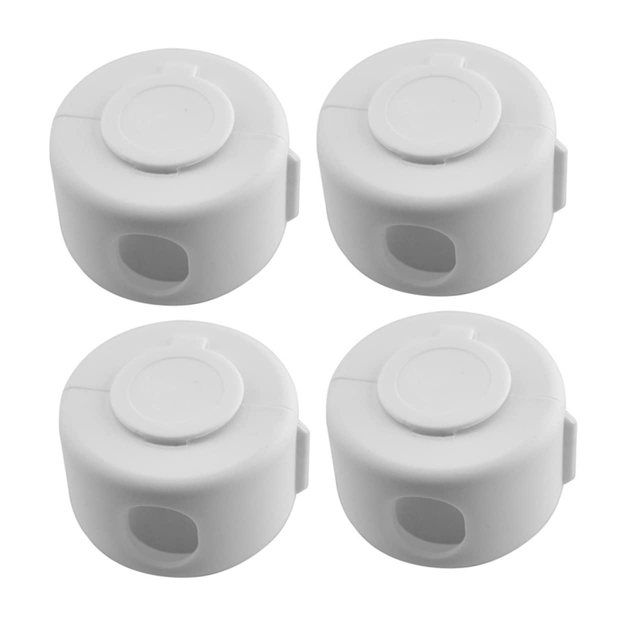 FUNOMOCYA Baby Door Knob Cover 4pcs Door Handle Covers Child Proof Safety Door Lock Protectors