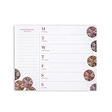 Vera Bradley Women's Weekly to-Do Notepad Personal Desk Planner (Summer Vibes)