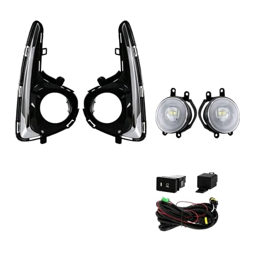 Phare antibrouillard LED DRL avec commutateur pour Toyota Yaris et Vitz US 2018
