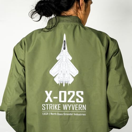 Starforged Acecombat Trigger Themed Jacket Strike Wyvern Driver's Outdoor X02s Clothing2