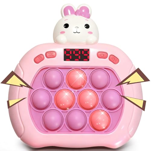 Image of Lesipee Quick Pop Game for Kids, Sensory Luminous Bubble Game with 999 Levels, Portable Easter Basket Game - Gift for Girls and Boys 3-12 Years, Anti-Stress Game