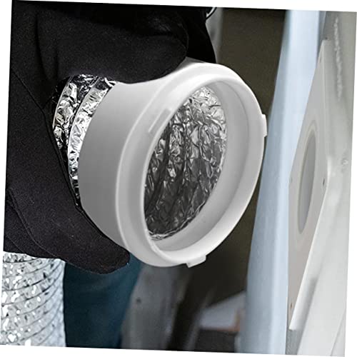 NIYANGLE 1 Set Droger Slang Ontluchtingsplaat Droogmachine Droogdok Aansluiting Handig Adapter Voor Muurplaat Voor Droger Adapter Voor Droogslangsysteem Buikspieren Droog Buis Belangrijk - Image 6