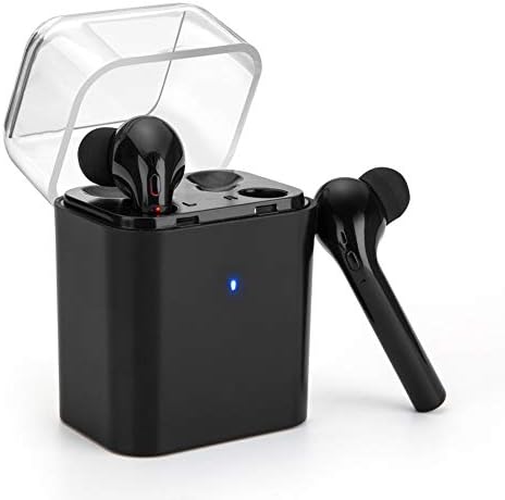 Wireless Earbuds,Fantime Bluetooth 5.0 Wireless Sports Headphones with Portable Charging Box Noise Cancelling Headset, IPX5 Waterproof, HD Stereo Sound in Ear Earphone, Built-in Anti-Noise Microphone