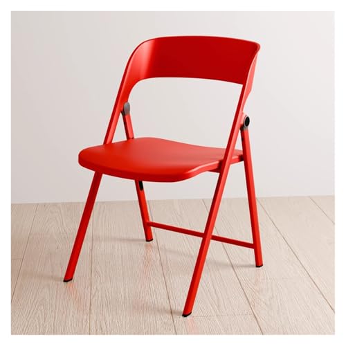 Chaise pliante en plastique noir empilable pour bureau et événement