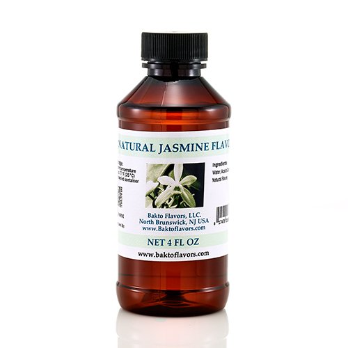 Bakto Flavors Natural Jasmine Flavor Emulsion, 4 Fluid Ounces