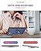 Samsung Galaxy Note 10 Plus Case with HD Screen Protectors, Military-Grade Metal Ring Holder Stand, Drop Tested Shockproof Cover for Note10+/5G Blue