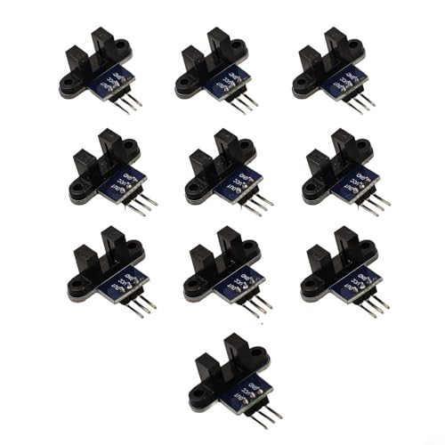 10PCS óptico ranurado infrarrojo para el sensor de medición de velocidad con salida de nivel