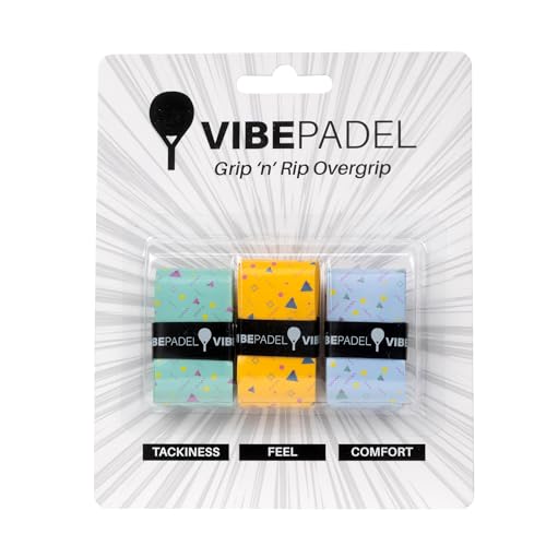 VIBEPADEL Grip 'n' Rip - Overgrip de pádel Antideslizante para Pala...