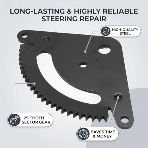 Kit de engranaje de dirección de 25 dientes conjunto bujes para tractor 6