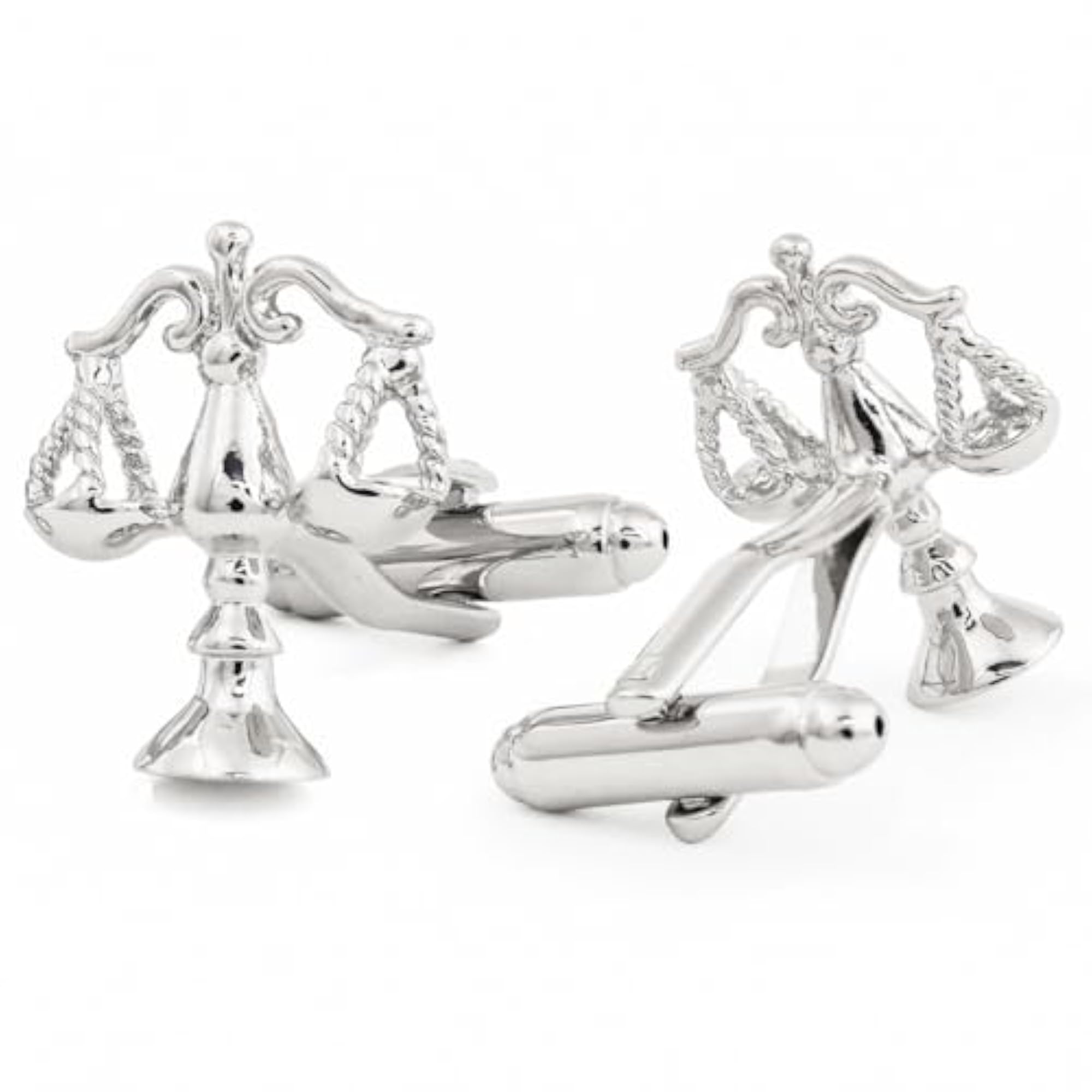 Men's Dazzling Balance Gold Brooch Set