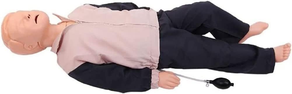 Maniquí de entrenamiento de RCP de cuerpo completo para práctica de primeros auxilios, simulación de enfermería para aulas y centros de investigación