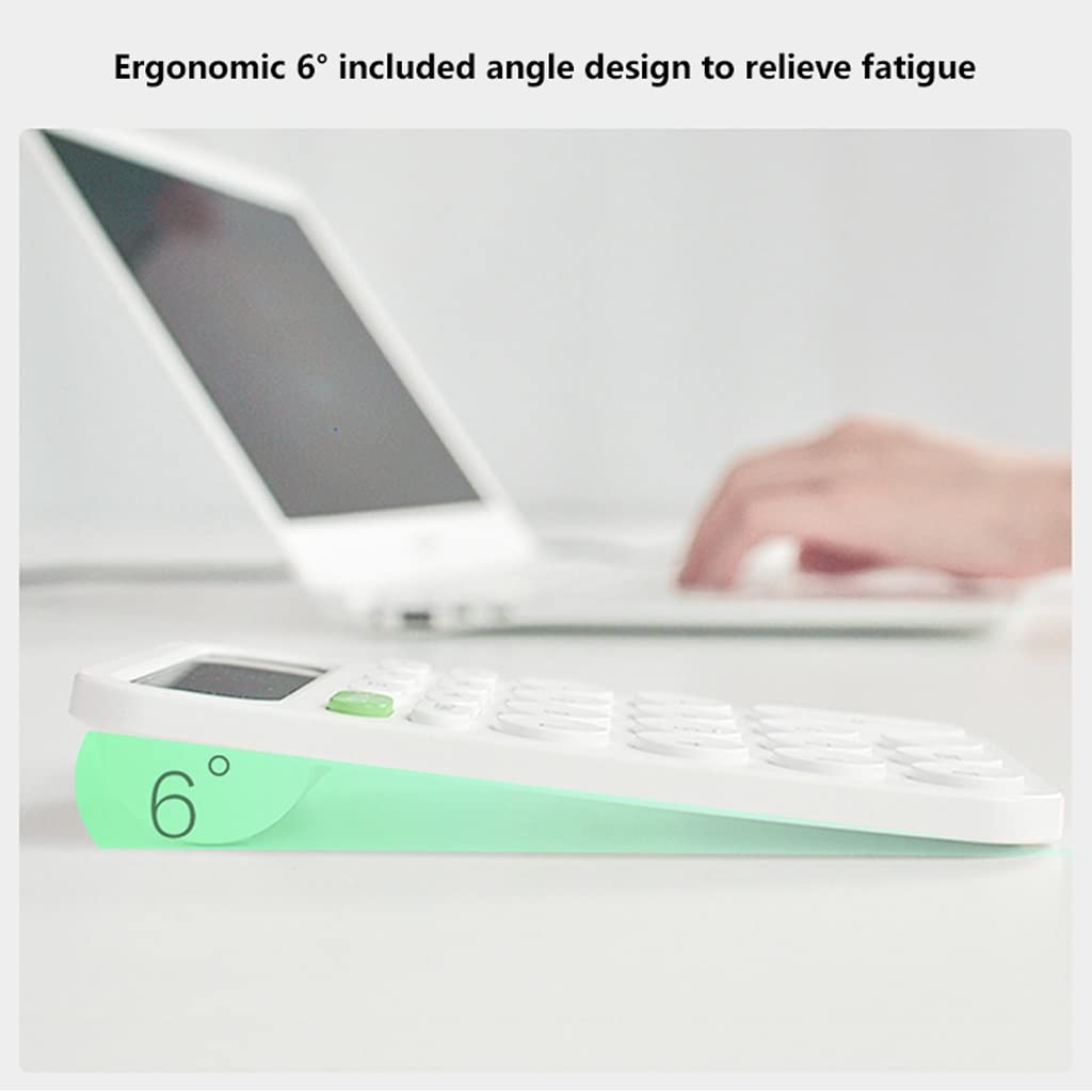 calcolatrice, Calcolatrice portatile palmare - elettronica a batteria a 12 cifre for studenti e uso in ufficio