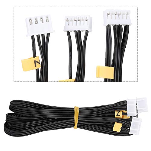 Yctze Double Z-Axis Motor Connector Cable - 3D Printer Stepper Motor Extension Wire for CR-10, Ender 3 Pro - Male to Fem