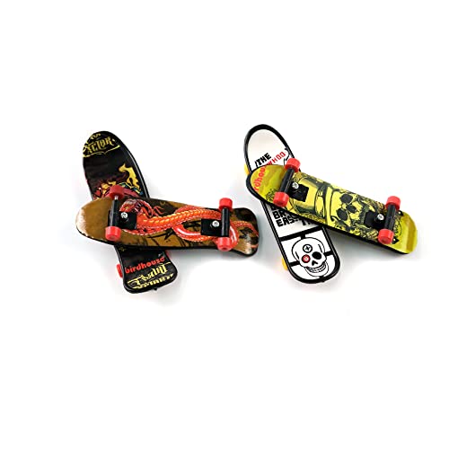 Sakulamon 10 Pcs Finger Skateboard Intellectual Toys Professional Mini Finger Ccooter Set, Creative Fingertip Movement For Adults And Children Fingerboard Skate Set #TOP14