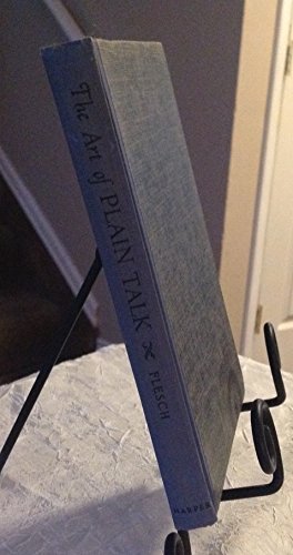 "THE ART OF PLAIN TALK" W/PATTERNED COVER B004A2KQTO Book Cover