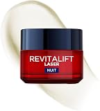 L'Oréal Paris - Crème Masque Nuit Triple Action Anti-Âge - Anti-Rides & Multi-Correction - Enrichi au Pro-Rétinol, à l'Acide Hyaluronique & à la Vitamine C - Revitalift Laser - 50 ml