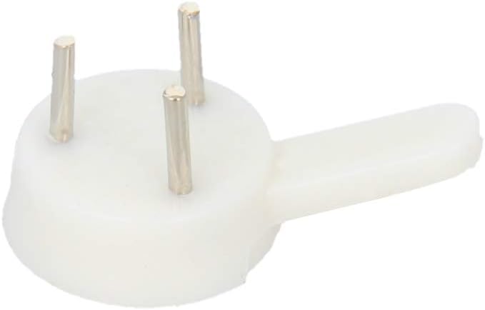 Heyiarbeit 80 Pcs Invisibility Plastic Hardwall Hanger Hooks for Hardware, Fasteners & Hooks Wall Mount Non-Mark Hooks Picture Photo Frame Hangers(25mm/0.98" Length)