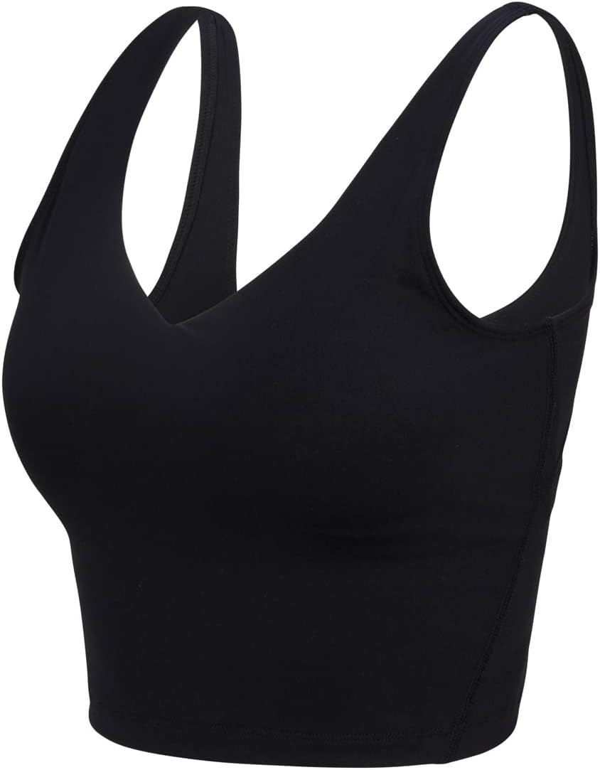 Natural Uniforms Women’s Longline Wirefree Padded Medium Support Sports Bra - Image 6