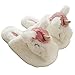 HALLUCI Women's Cozy Fleece Memory Foam House Trick Treat Halloween Slippers (7-8 B(M) US, Unicorn The Knight)