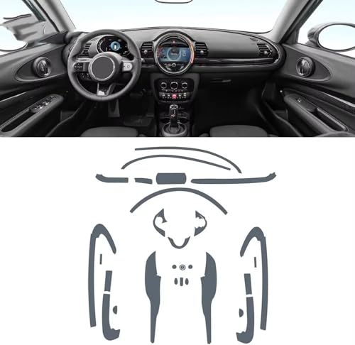 Protection console centrale Mini Clubman solution efficace contre les rayures de clés 18-23 - 2