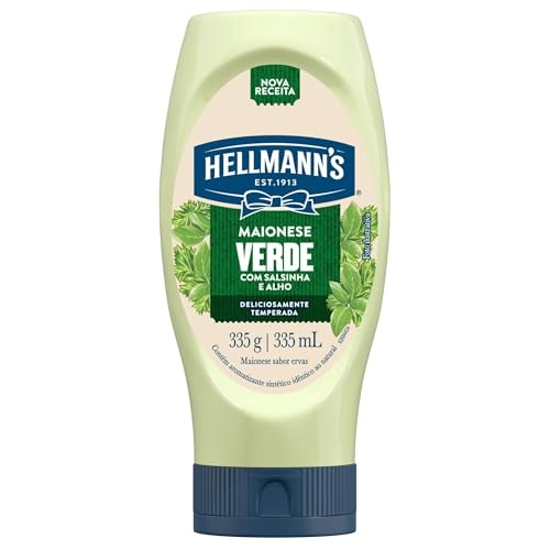 Hellmann's Maionese Verde Squeeze 335g Hellmann's Maionese Verde Squeeze 335g