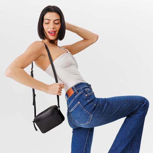 Image of Portland Leather Goods Small Camera Bag Purse for Women - Handmade from the Finest Full-Grain Hides