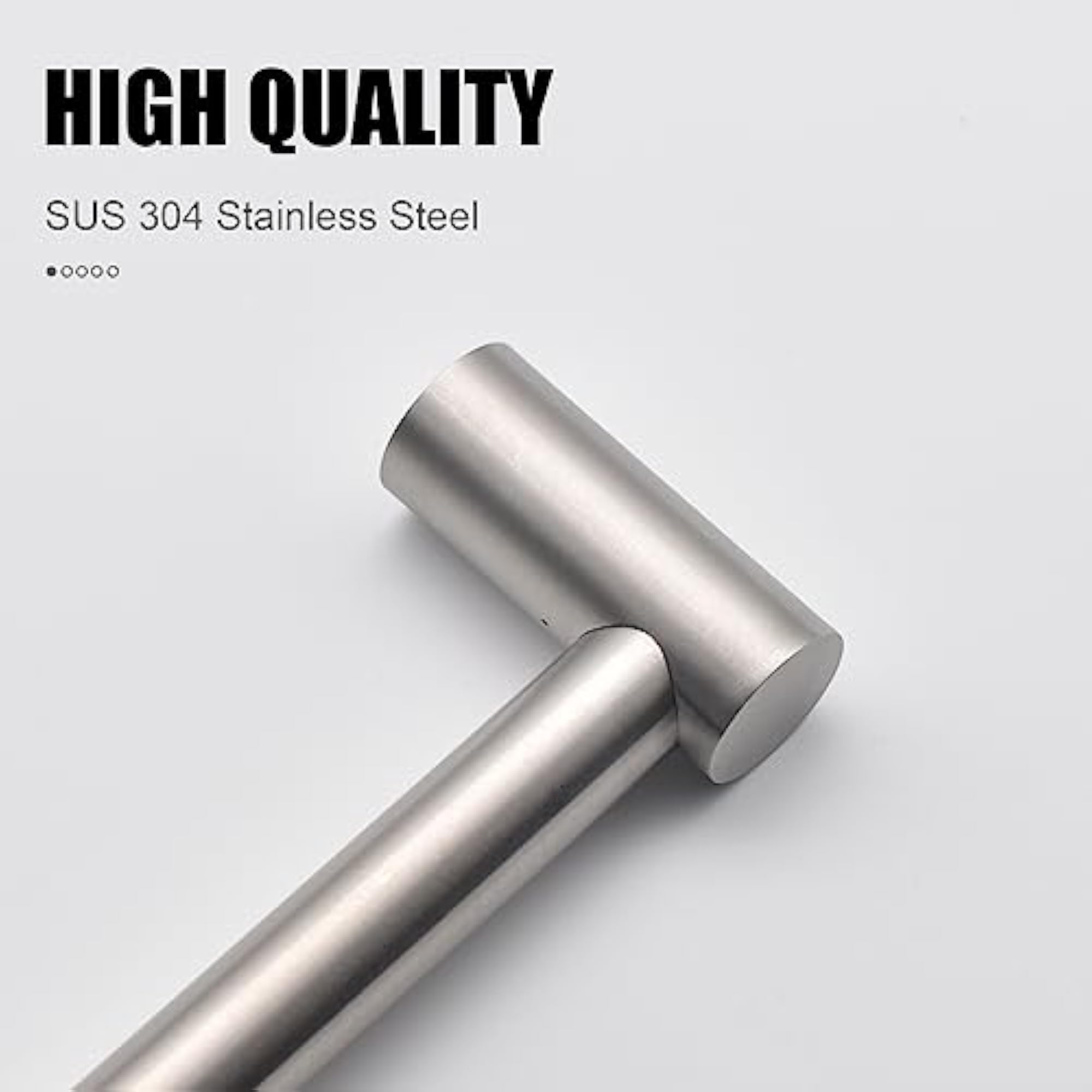 Silver Stainless Steel Towel Bar