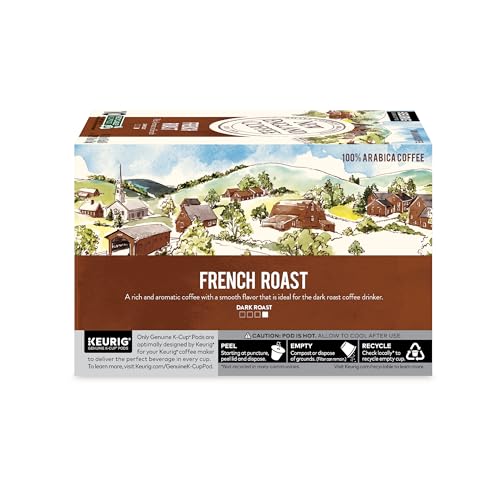 Image of New England Coffee Single Serve Pods, French Roast Dark Roast 10 Count (Pack of 6)