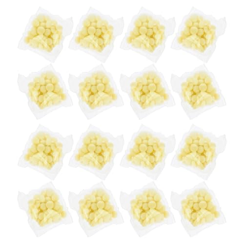 UTHCLO Perlas Aromáticas para Lavadora 50 Unidades Color Amarillo Potenciadoras del Aroma para Ropa Antiestáticas y Suavizantes Cuentas de Lavandería para Cuidado Textil Diario