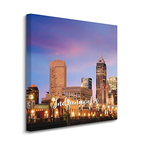 Impression sur toile Indianapolis Yelolyio 40x40 cm pour salon