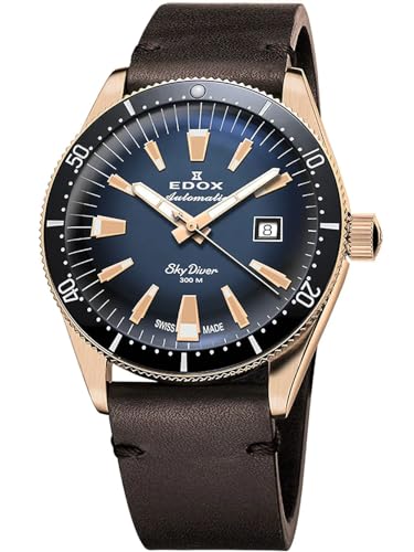 Analogico per uomo EDOX Analogico mid-37146, marrone