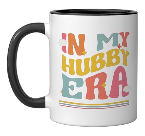 Taza de cerámica retro Groovy de 11 onzas miniatura 1