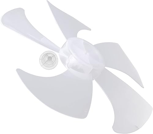 Veemoon Ventilador de 14 pulgadas en general con pedestal de pie, hojas de nuez de cielo con cuchillas, cubiertas universales, accesorios de