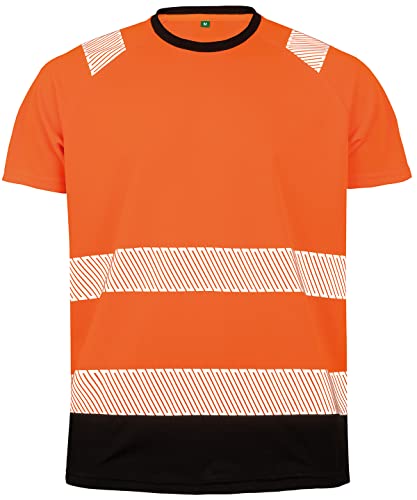 T-shirt de sécurité COOZO pour courir en ville ou travailler sur la route en toute sécurité