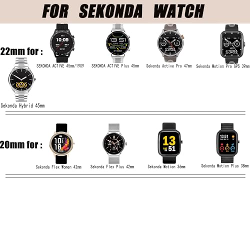 Bracelet silicone de rechange élégant pour montre Sekonda Motion Plus - 2