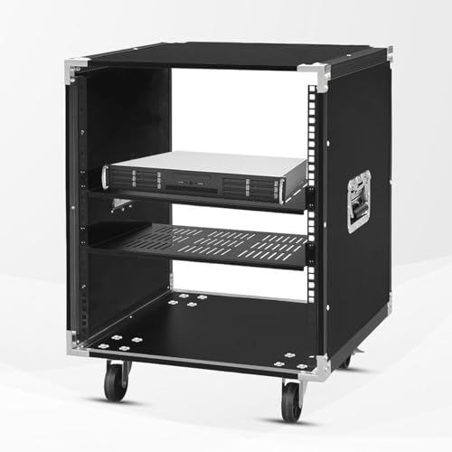 Étagère de serveur 1U Moocci pour ranger vos petits appareils légers dans votre rack - 6