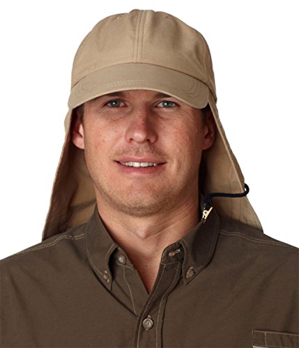 ADAM'S HEADWEAR EXTREME OUTDOOR HAT - UPF 45+ (Khaki)