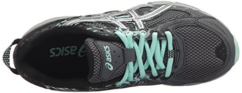 Asics Women's Gel-Venture 6 Castlerock/Silver/Honeydew Running Shoe 8 M Us #TOP4