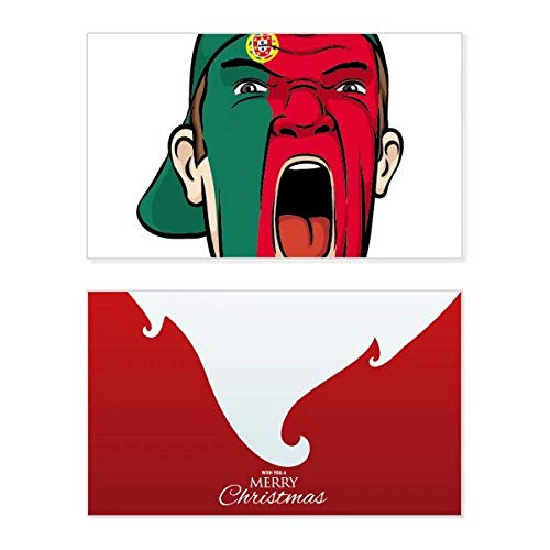 Masque Portugal et carte de Noël vintage le cadeau idéal pour vos proches