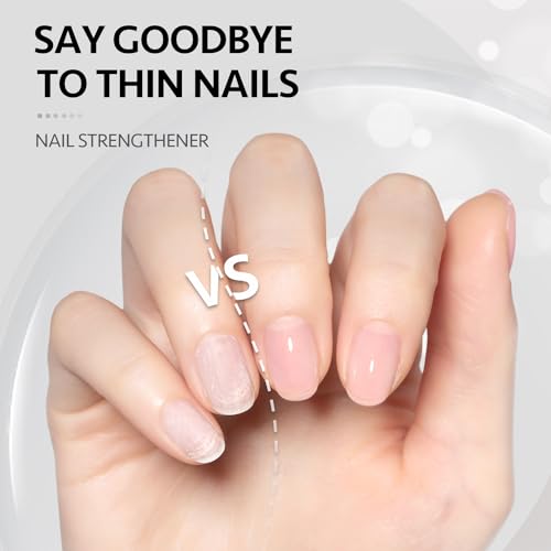 Gaoy Gel Top Coat, Nail Strengthener And Base Coat Set thumb #3