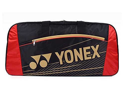 Yonex Sunr 4711Tk Tournament Team Badminton Kitbag - Black/Red #TOP3