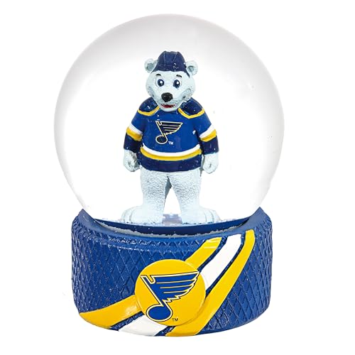 NHL St Louis Blues Snow Globe, Officially Licensed Water Globe with Team Logo, Christmas Holiday Tabletop Decoration for Home, Gift for Men and Women Hockey Fans
